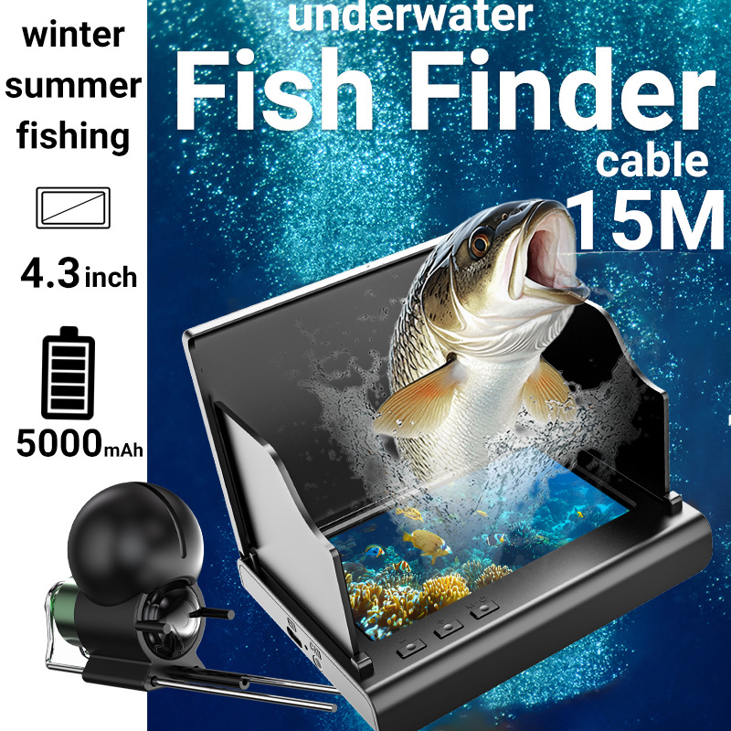 Fishing Depth Finder - 4.3 Inch Ice Fishing Camera Fish