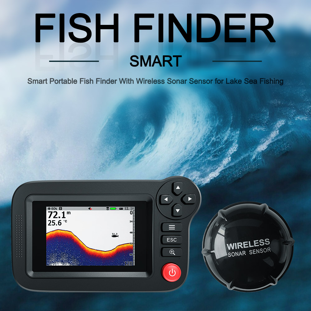Smart Fish Finder - Portable F - Fish Finder Portable ulasan dan harga