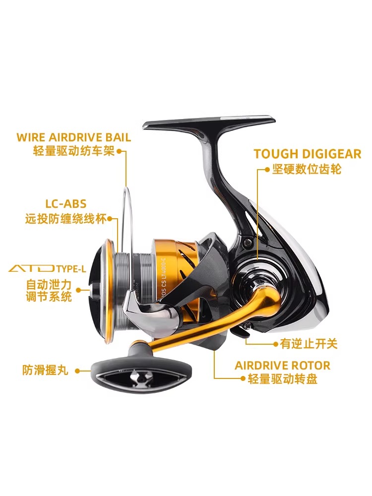 24 DAIWA REVROS CS LT Spinning - Abu Garcia Reel Max ulasan dan harga