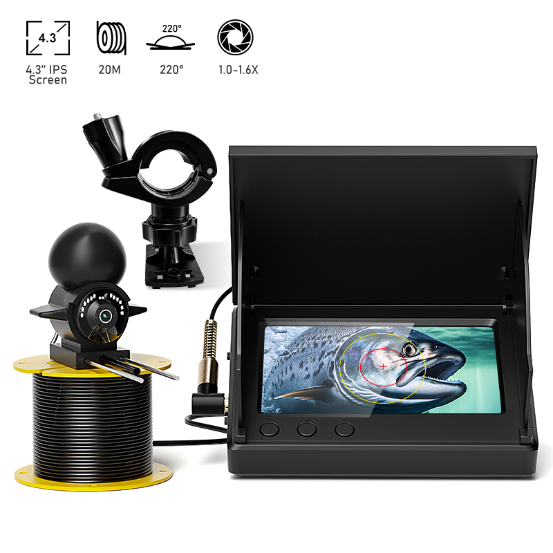 4.3'' LCD Portable Fish Finder - Fishing Depth Finder ulasan dan harga