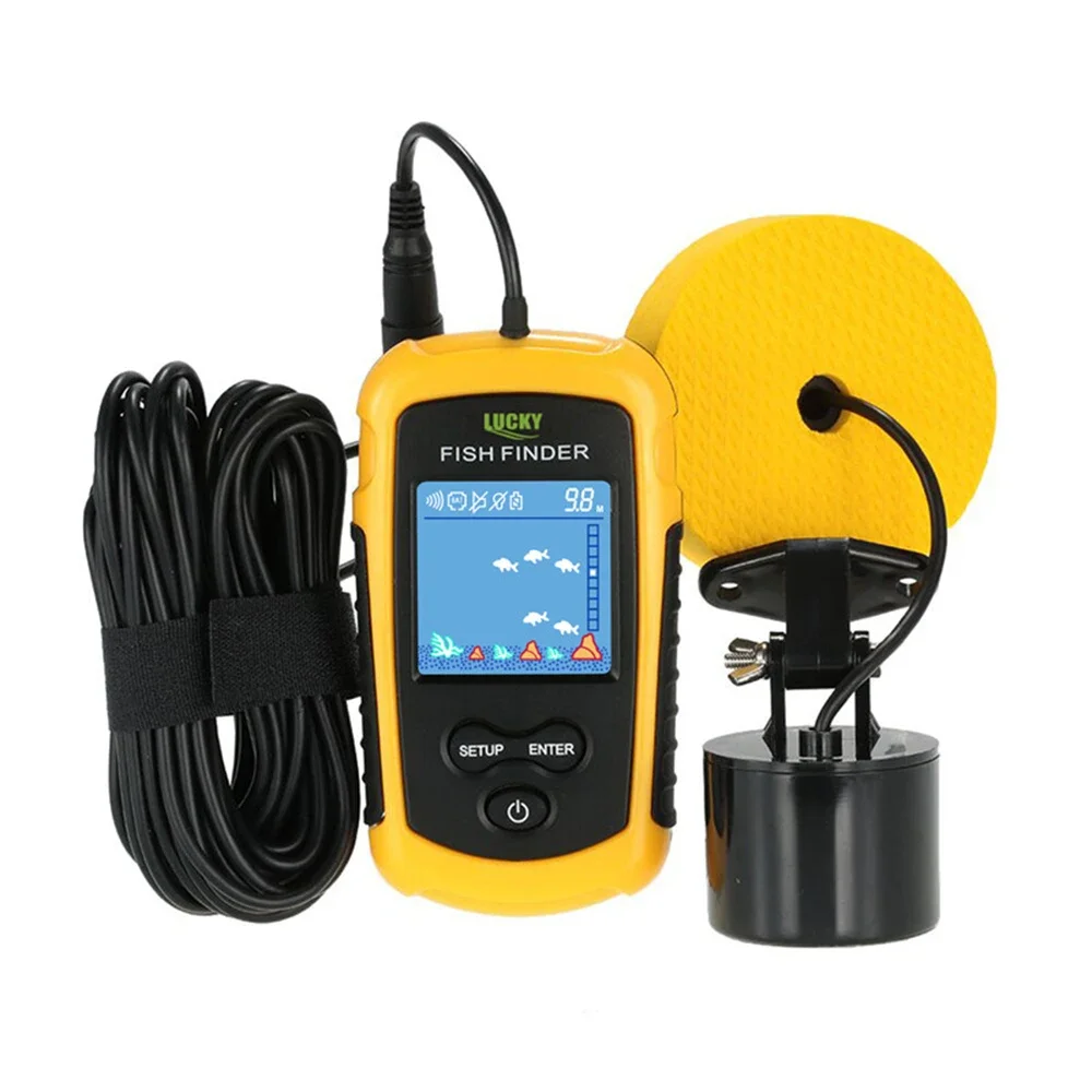 Lucky LCD Color Screen Portabl - Fishing Depth Finder ulasan dan harga
