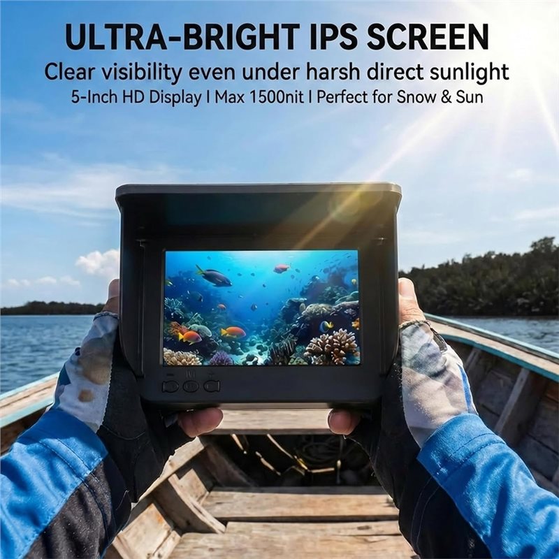 AA90-US Plug Underwater Fishin - Fish Finder Portable ulasan dan harga