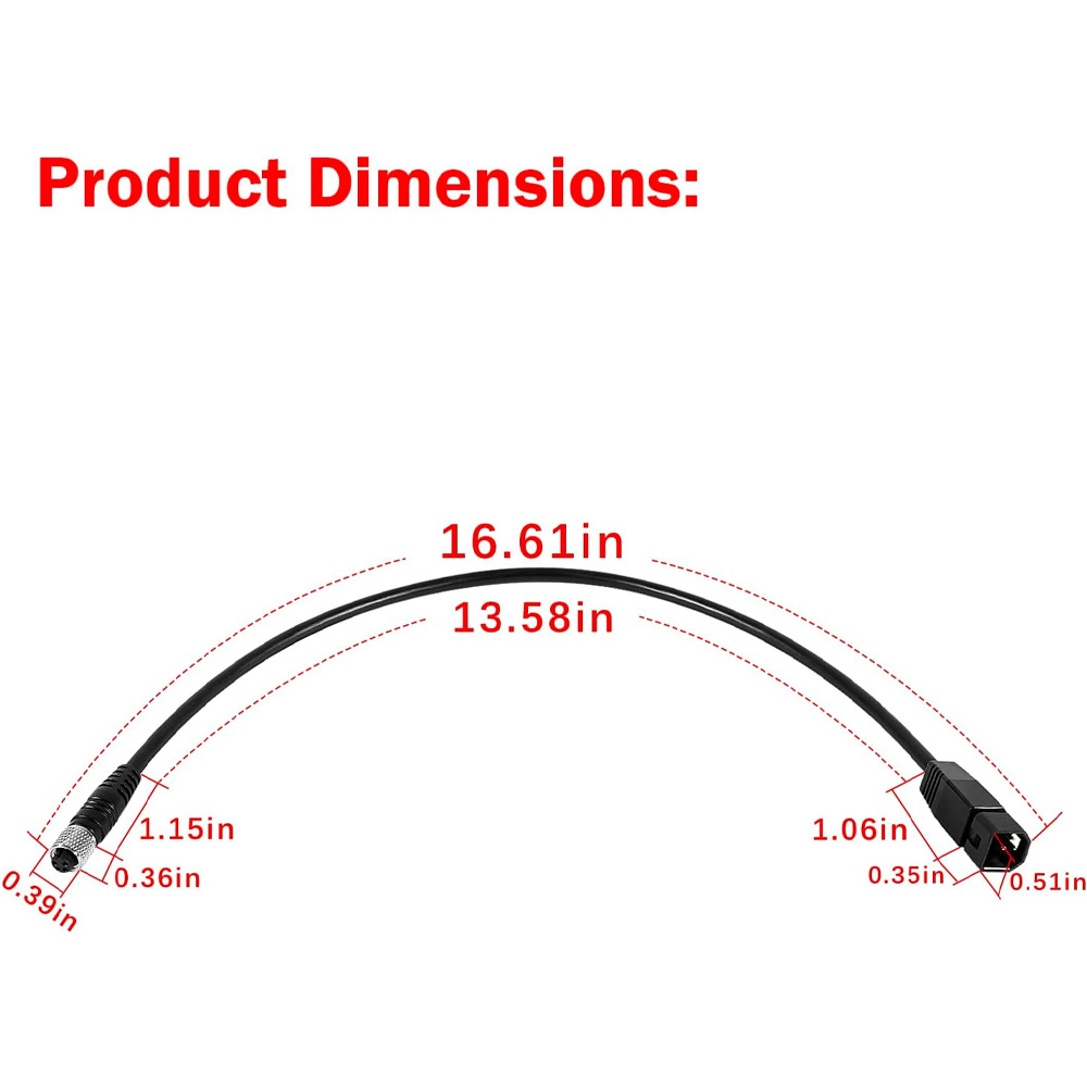 Replacement for1852068 MKR-US2 - Fish Finder Cable ulasan dan harga