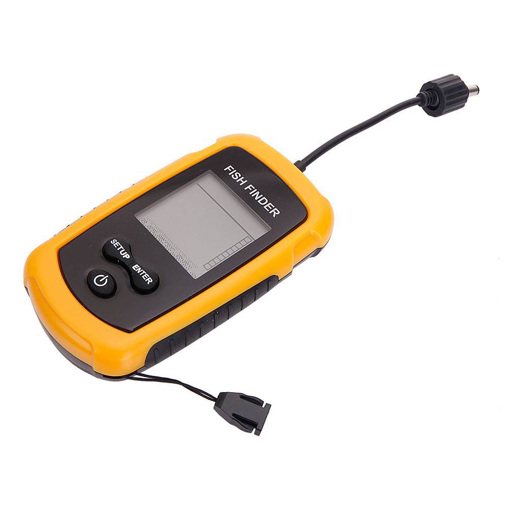 Alarm 100M Portable Sonar Fish - Fishing Depth Finder ulasan dan harga