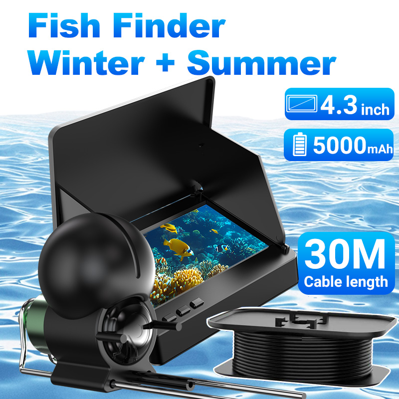 4.3 Inch Ice Fishing Camera Fi - Fishing Depth Finder ulasan dan harga