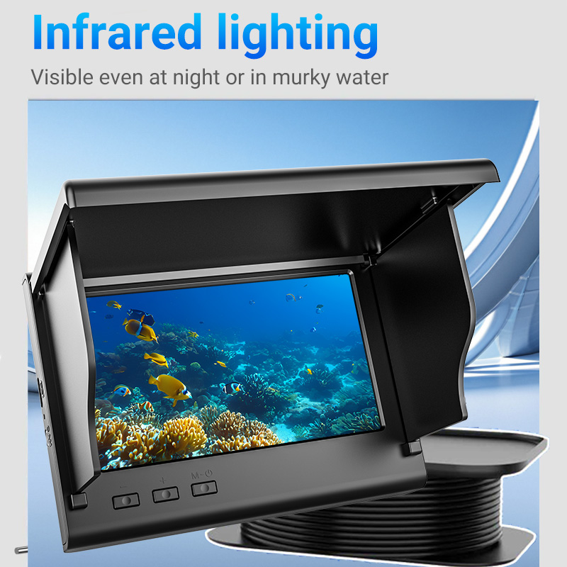 4.3 Inch Ice Fishing Camera Fi - Fishing Depth Finder ulasan dan harga