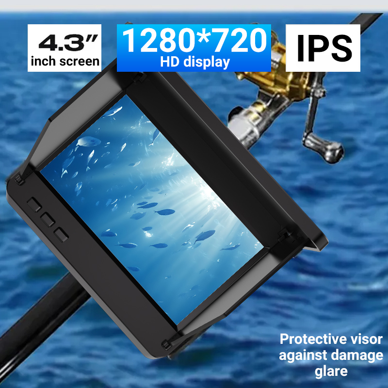 4.3 Inch Ice Fishing Camera Fi - Fishing Depth Finder ulasan dan harga
