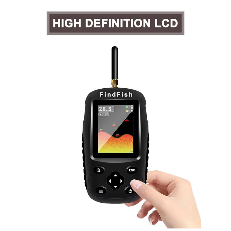 Quality Smart English Russian  - Fish Finder Portable ulasan dan harga